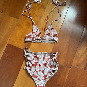 Acacia "Rust Magnolia" print